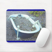 Skelet in Bathtub Mousepad Muismat (Met muis)