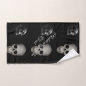 Skelet in de kast bad handdoek (Handdoek)