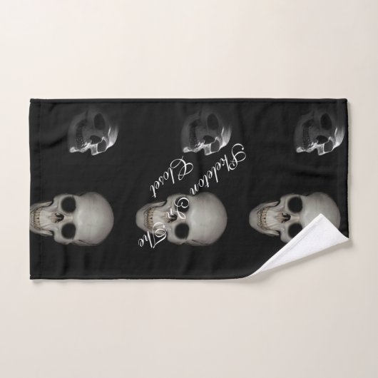 Skelet in de kast bad handdoek (Handdoek)