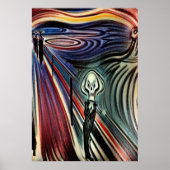 Skelet in een pak | AI Art Poster (Voorkant)