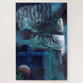 Skelet in Graveyard Legpuzzel (Verticaal)