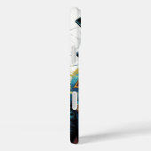 Skelet in Victoriaans elegantie Case-Mate iPhone Case (Achterkant / Rechts)