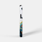 Skelet in Victoriaans elegantie iPhone Hoesje (Rechterkant)