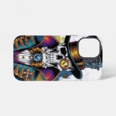 Skelet in Victoriaans elegantie iPhone Hoesje (Achterkant horizontaal)