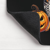 Skelet Jack O Lantern Duitse Herdershond Grappige Muismat (Hoek)