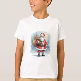 Skelet Kerstman T-shirt