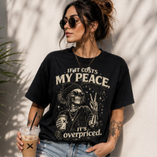 Skelet Koffiemeisje T-shirt