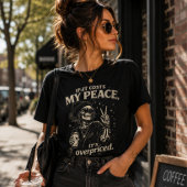 Skelet Koffiemeisje T-shirt