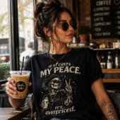 Skelet Koffiemeisje T-shirt