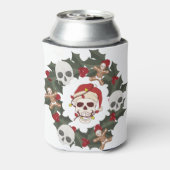 Skelet Krans op een Blikjeskoeler (Blikje Achterkant)