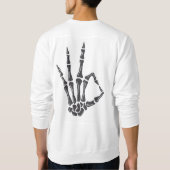 Skelet Kunst Sweatshirt (Achterkant)