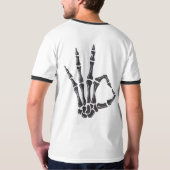 Skelet Kunstman T-shirt (Achterkant volledig)