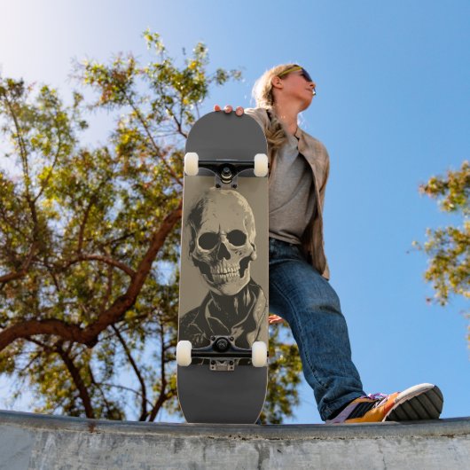 SKELET lachend Skateboard Deck (Buiten 1)