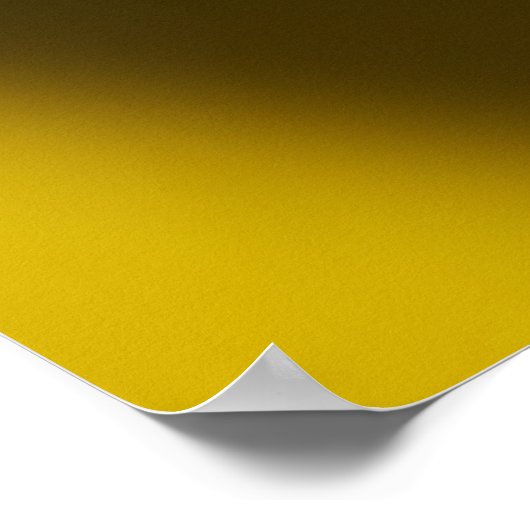 Skelet Leaf Yellow Poster (Hoek)