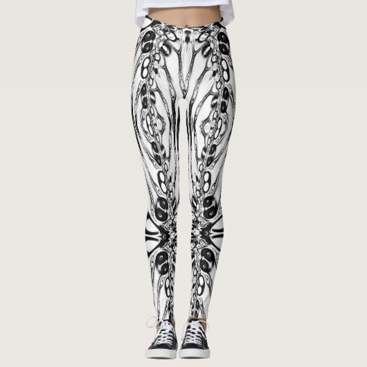 Skelet Leggings (Voorkant)