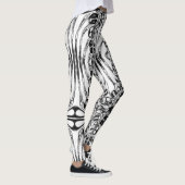 Skelet Leggings (Rechts)