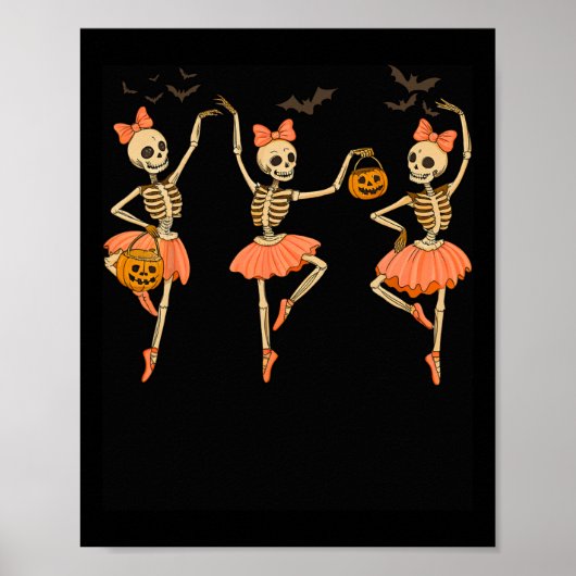 Skelet Letterposities  Poster (Voorkant)