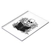 Skelet lezen romance boek notitieboek (Linkerzijde)