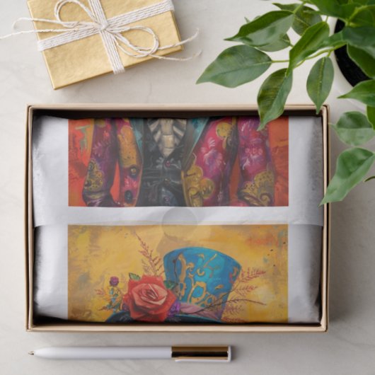 Skelet Lyfe10 Tissuepapier (Geschenk)