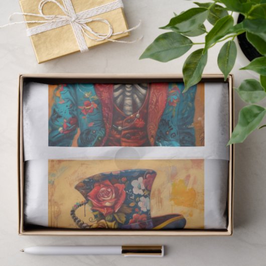 Skelet Lyfe12 Tissuepapier (Geschenk)