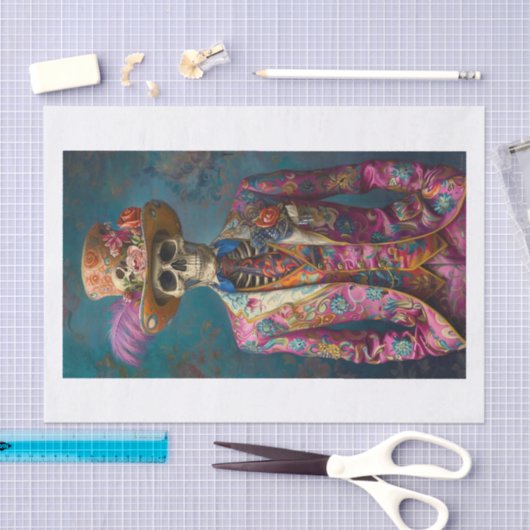 Skelet Lyfe14 Tissuepapier (Craft)