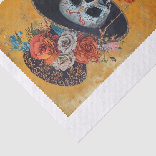 Skelet Lyfe18 Tissuepapier (Detail)