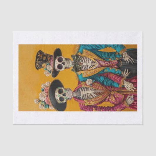 Skelet Lyfe21 Tissuepapier (Voorkant)