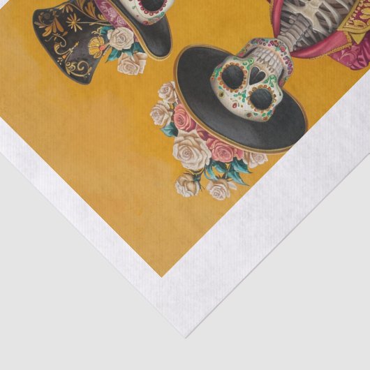 Skelet Lyfe21 Tissuepapier (Detail)