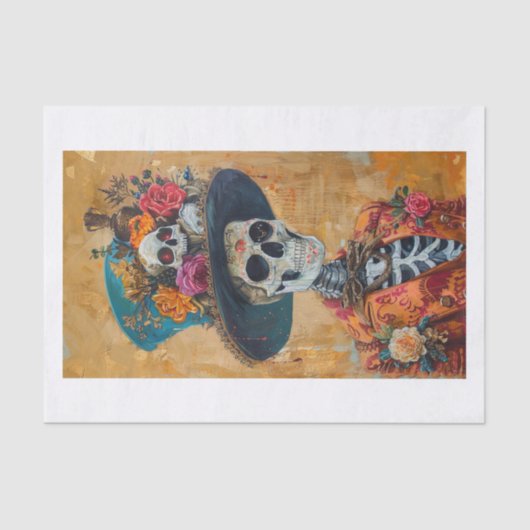 Skelet Lyfe23 Tissuepapier (Voorkant)