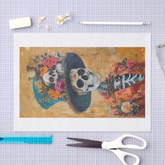 Skelet Lyfe23 Tissuepapier (Craft)