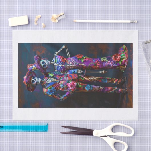 Skelet Lyfe24 Tissuepapier (Craft)