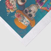 Skelet Lyfe26 Tissuepapier (Detail)