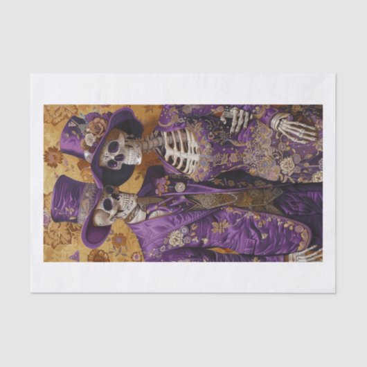 Skelet Lyfe27 Tissuepapier (Voorkant)