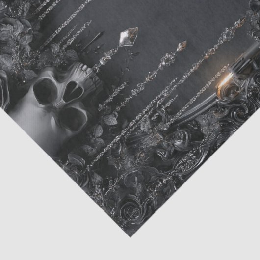 Skelet Lyfe2 Tissuepapier (Detail)