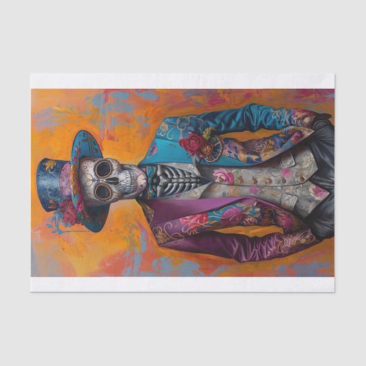 Skelet Lyfe2 Tissuepapier (Voorkant)