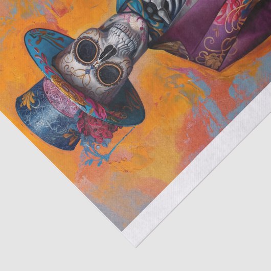 Skelet Lyfe2 Tissuepapier (Detail)