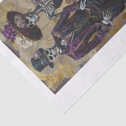 Skelet Lyfe30 Tissuepapier (Detail)