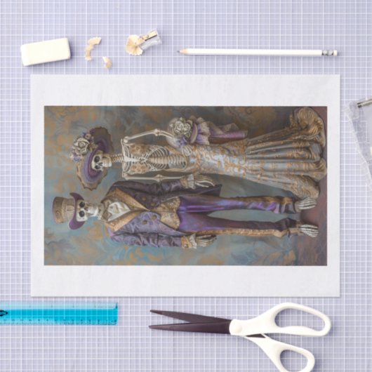 Skelet Lyfe32 Tissuepapier (Craft)