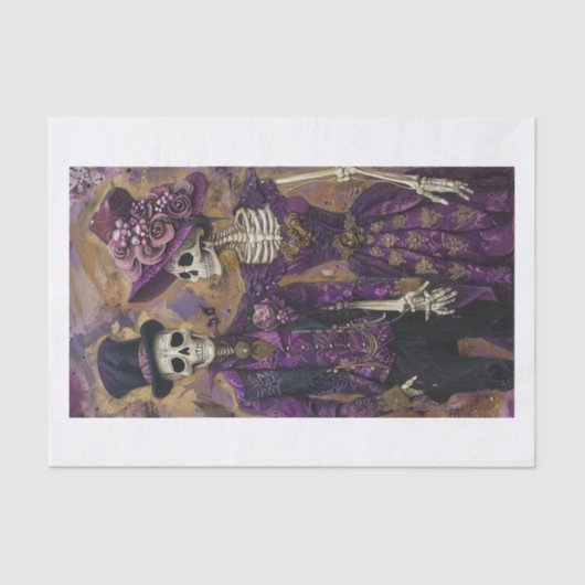 Skelet Lyfe33 Tissuepapier (Voorkant)