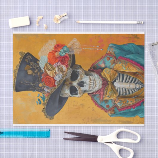 Skelet Lyfe3 Tissuepapier (Craft)