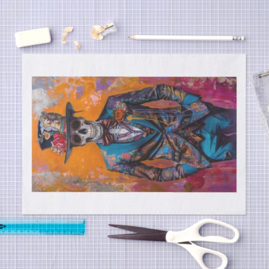 Skelet Lyfe8 Tissuepapier (Craft)