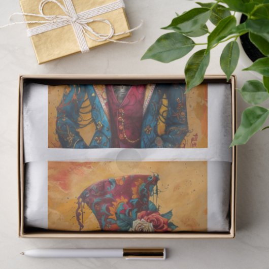 Skelet Lyfe9 Tissuepapier (Geschenk)