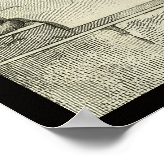  skelet, menselijke anatomie van Denis Diderot Poster (Hoek)