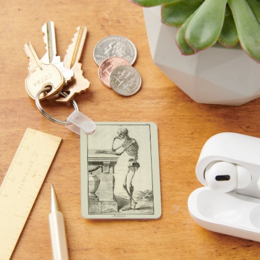 skelet, menselijke anatomie van Denis Diderot Sleutelhanger (Bureau)