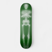 Skelet met gloed: aangepast skateboard (Voorkant)