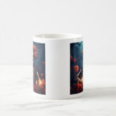 Skelet met kroon van Rozen Koffiemok (Center)