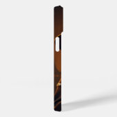 Skelet met pompoen Halloween T-shirt Case-Mate iPhone Case (Achterkant / Rechts)