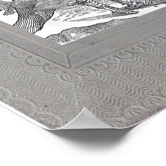 Skelet met Poster van de schedel (Hoek)