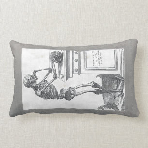 Skelet met schedel American Mo Jo Pillow Kussen
