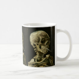 Skelet met sigaret van Van Gogh Koffiemok